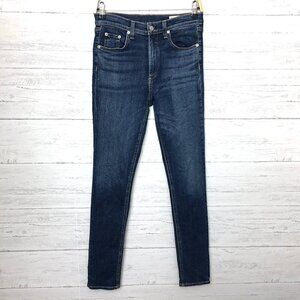 Rag & Bone Jeans Women's Modele Skinny Jeans Stretch Size 27 length 31"